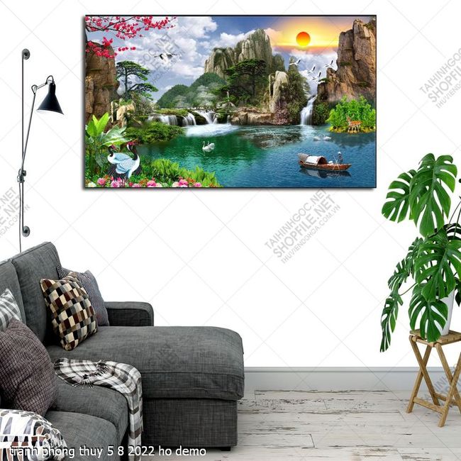 tranh phong thuy 5 8 2022 ho